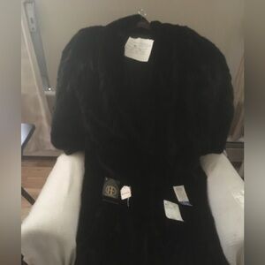 Luxurious Black Fur Coat